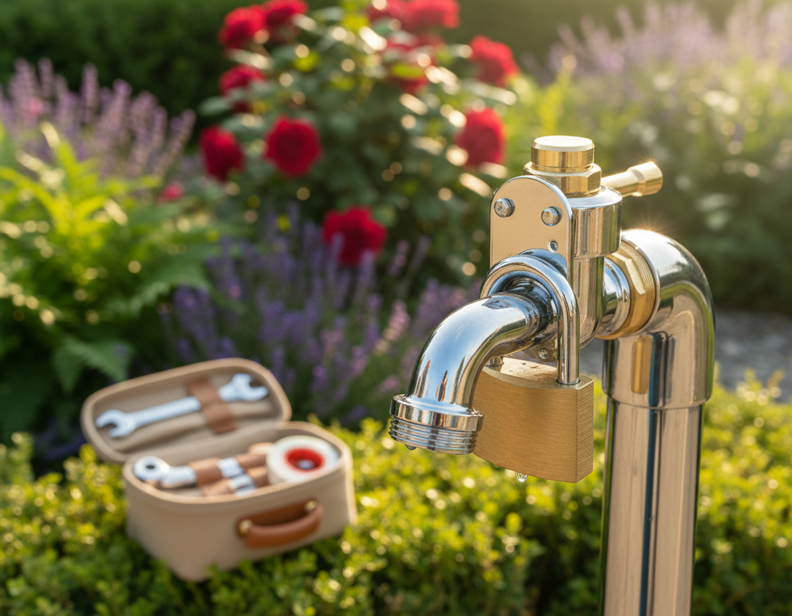 Lockable Water Spigot